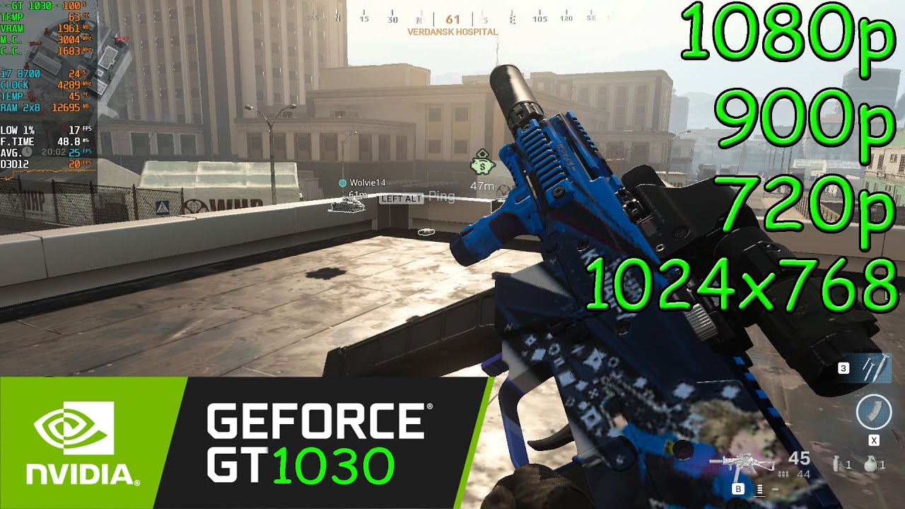 8gb Ram Nvidia Geforce Gt 1030 Warzone Gt 1030 Call Of Duty