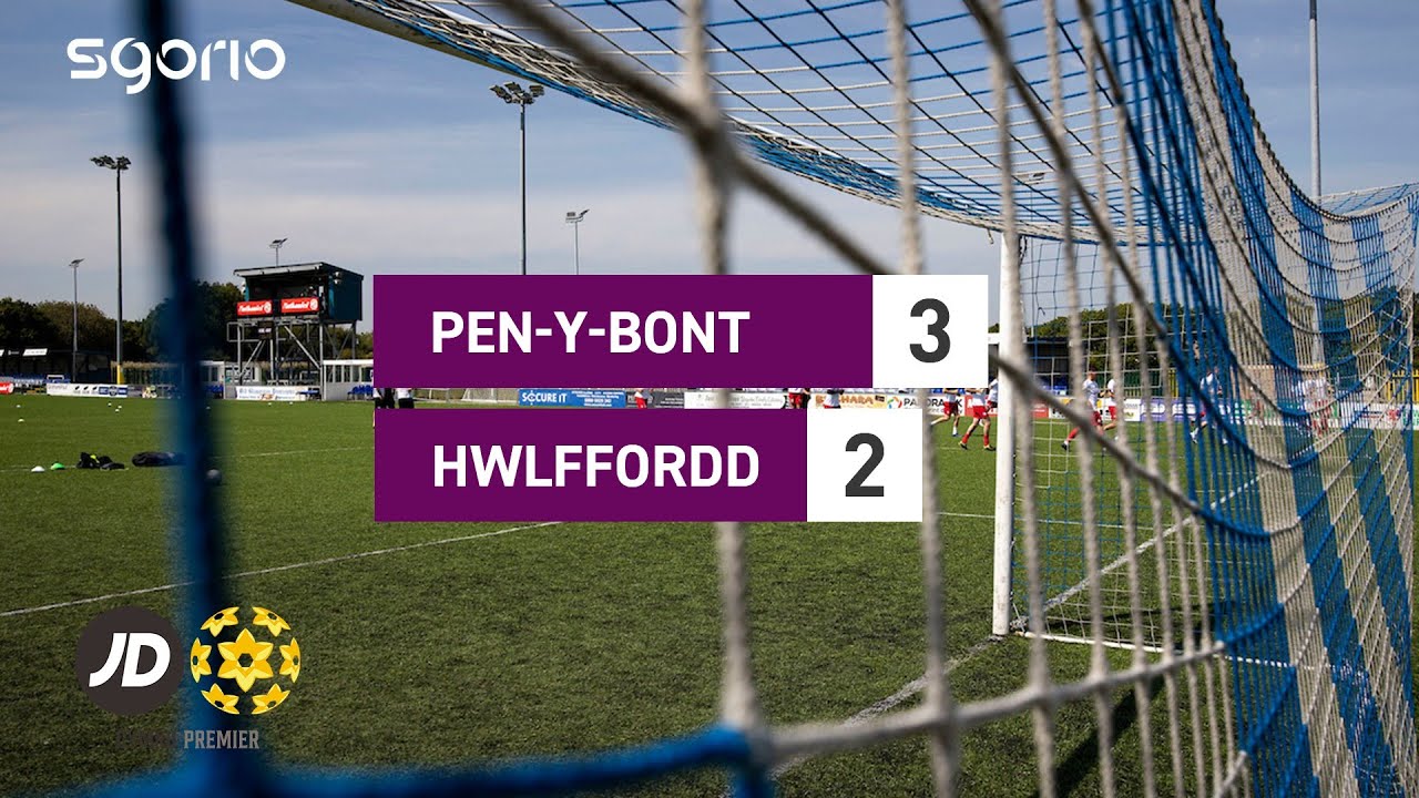 Pen-y-bont 3-2 Hwlffordd | Uchafbwyntiau JD Cymru Premier Highlights