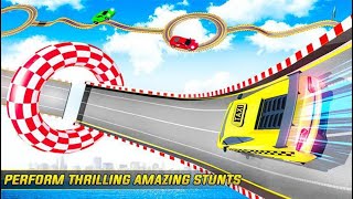 Taxi Car Mega Ramp Stunt GT Car Racing Stunt Game - ExtremeTaxi Driving - Android GamePlay screenshot 4