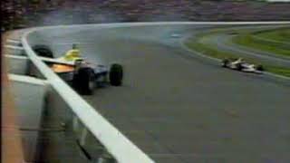 F1 Sarah Fisher Crashes At Indy 500