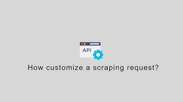 How to customize a WINTR API request to scrape any website?