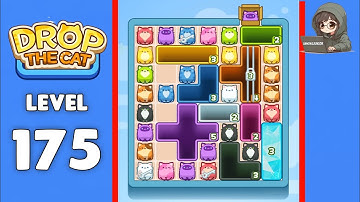 Drop The Cat level 175 solution 