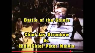 Boston 12/4/78 High Chief Peter Maivia vs Chief Jay Strongbow