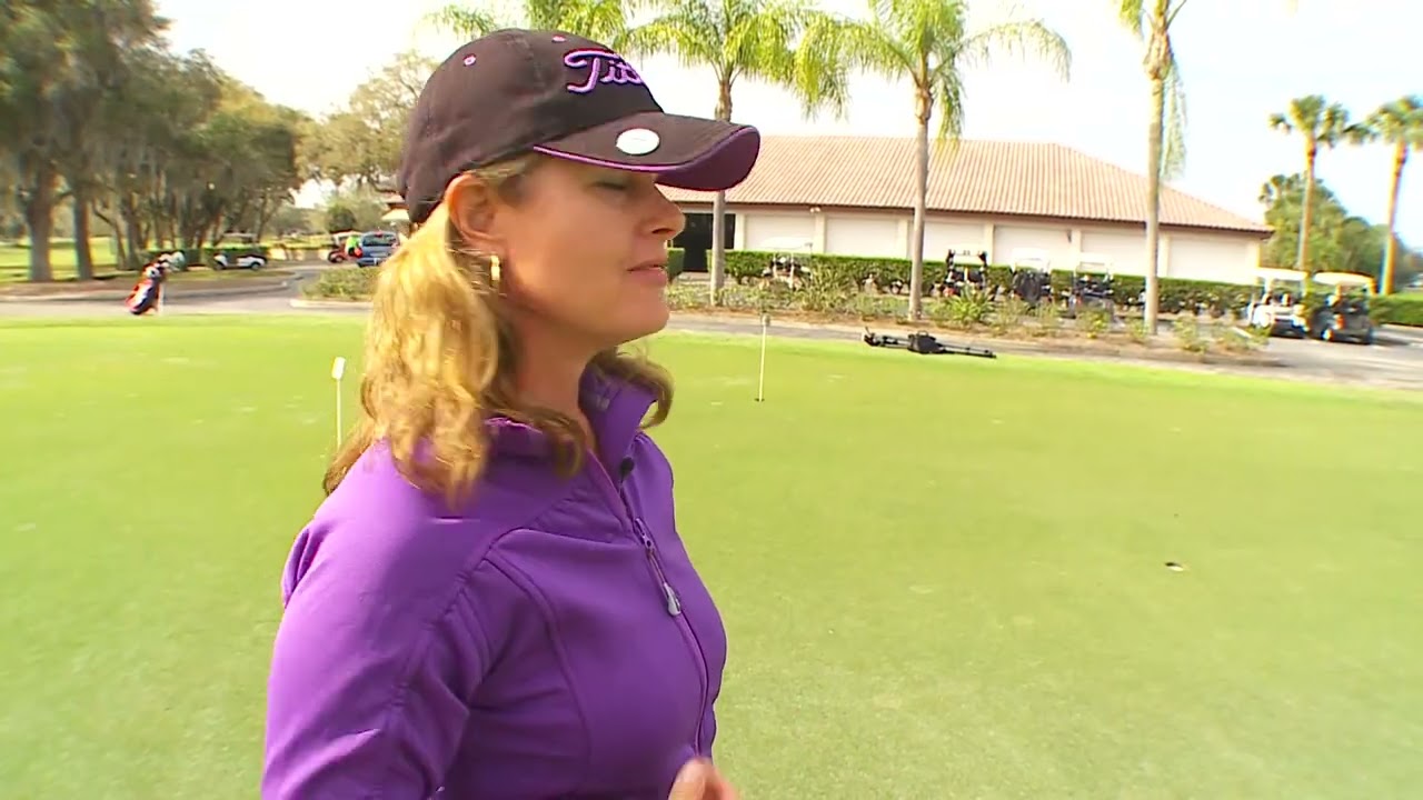 Sheryl Maize Golf Tips Putting Distance Control