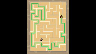 Finding meng maze gameplay (hard level) save girl screenshot 3