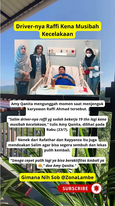 Driver nya Raffi Kena Musibah Kecelakaan #namunakuakantetapdisini #satuklikuntukwujudkanimpianmu