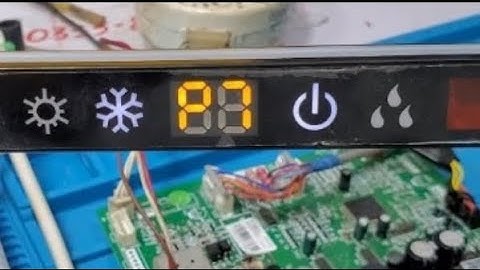 Gree DC inverter Ac P7 error code and pfc testing #120.QApcb.