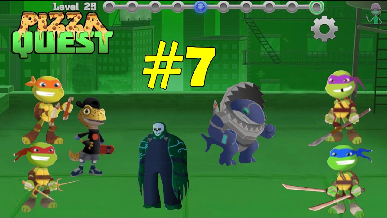 TMNT Pizza Quest gameplay Part 7 YouTube