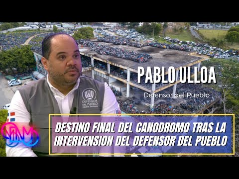 Pablo Ulloa Defensor del Pueblo, destino final del Canódromo, ¿Lo eliminaran, SI ó NO?