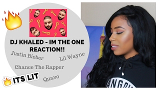 REACTING TO DJ KHALED IM THE ONE FT JUSTIN BIEBER, QUAVO, CHANCE THE RAPPER... | CARINE TONI