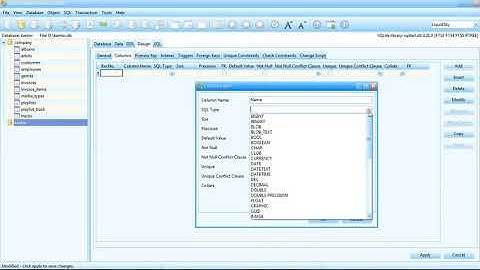 Belajar Cara membuat database dan tabel SQLite