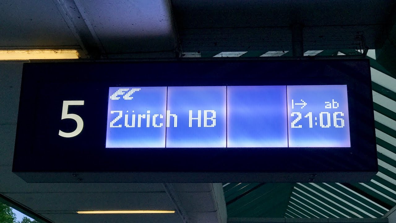 ÖBB Bahnhofsansagen Bregenz Teil 2 (Chris Lohner)