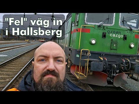 "Fel" väg in i Hallsberg. Extra lång version.