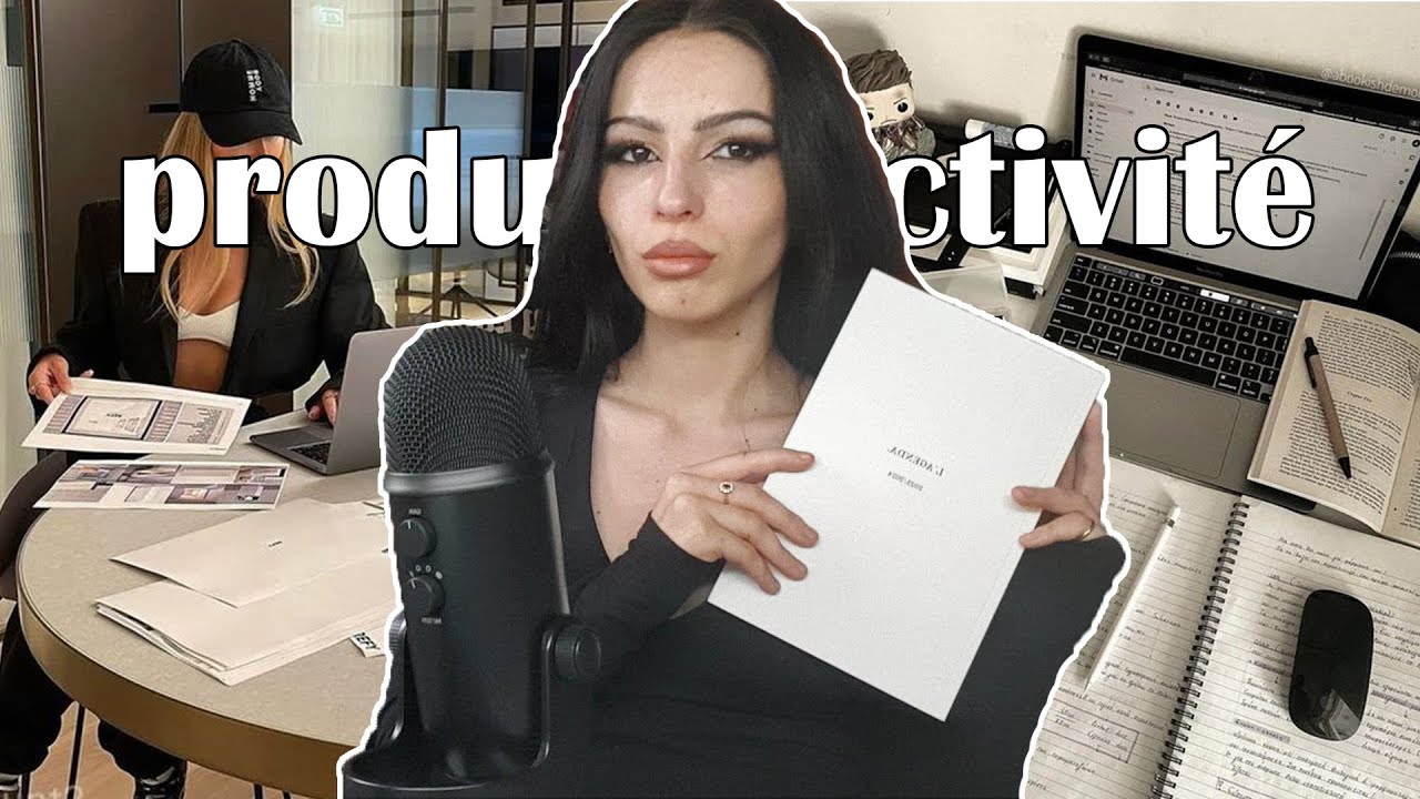 comment j'organise ma semaine de 60H | 10 conseils pour être productif