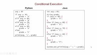 From Python to Java: Conditional Execution and User Input