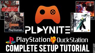 Playnite - Duckstation PSX Emulator Setup Guide #playnite #ps1 #emulator