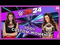 WWE 2k24 Women Only GM Mode! Who Needs a Ref? These Legends Just Need an Ambulance! #38