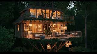 Building the Most Luxurious Tree House in the Amazon Rainforest! 🌲🏠#usa #home #4k 