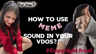 How To Use Meme Sound In Your Vdos!? || Tutorial || Copyright Free || @Zainxtics  screenshot 1