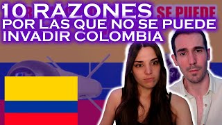 REACCIONAMOS A: 10 MOTIVOS POR LOS QUE NO PUEDES INVADIR COLOMBIA   *¿Las sabias? *