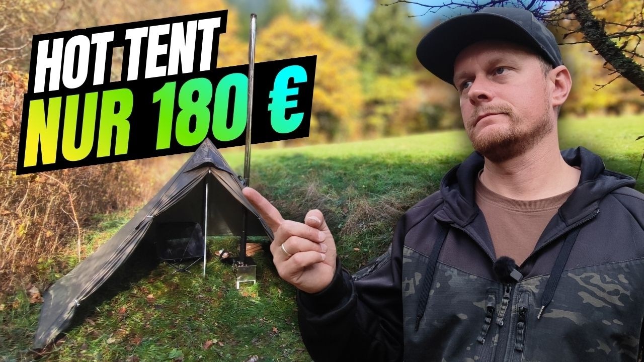 ZELTOFEN & ZELT für den Winter – Faltbar & praktisch | Hot Tent für Camping | Bushcraft | Outdoor