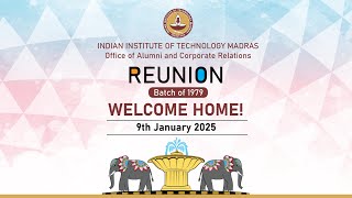 1979 Batch | Reunion 2024 | IIT Madras