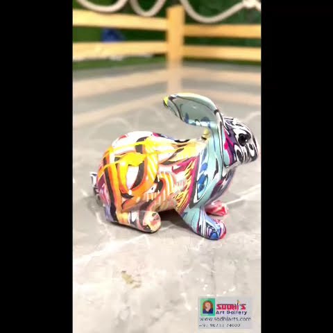 RVS Polyresin Sitting Bunny Rabbit #art #rabbit #youtubeshorts # ...