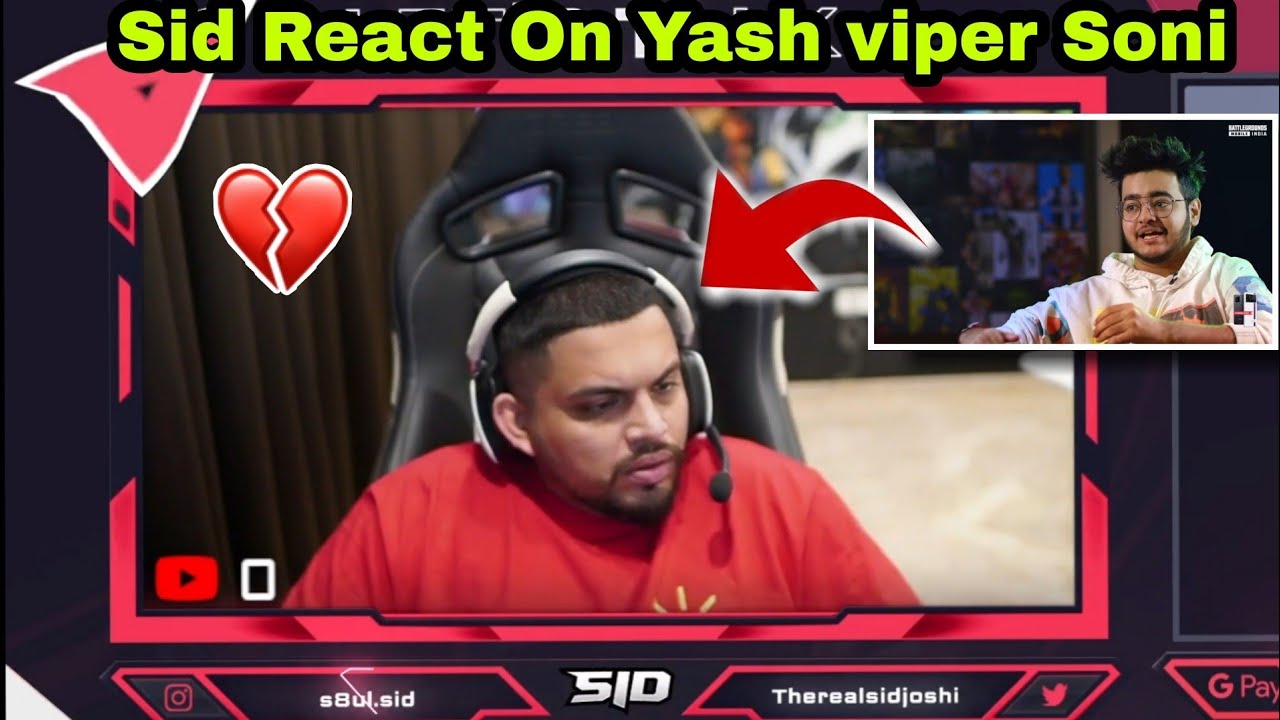 Sid React On Yash viper Soni 💓