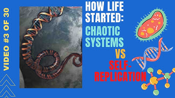 Abiogenesis Solved: Video 3 of 30: Chaotic Systems VS Self-Replicating Molecule