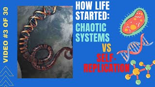Abiogenesis Solved: Video 3 of 30: Chaotic Systems VS Self-Replicating Molecule