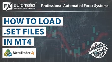 How to load .set files in MT4