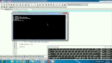 Program menghitung Luas dan Keliling Persegi | Tugas Akhir Algoritma dan Pemograman