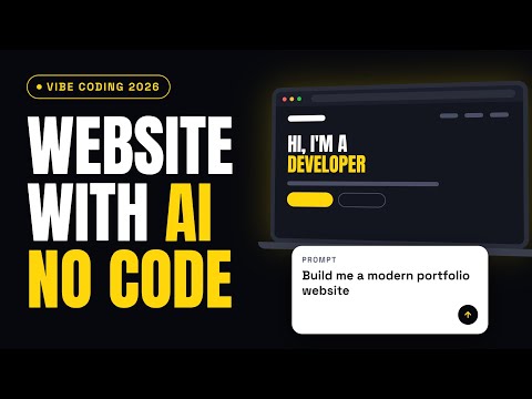 Vibe Coding: Create a Full Website with AI in Minutes (No Coding Needed)