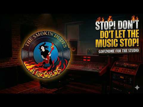 DON'T LET THE MUSIC STOP - Studio GoFundMe