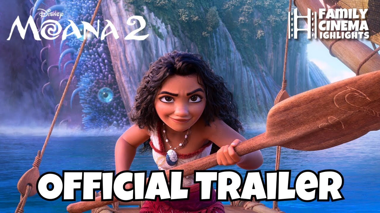 Moana 2 | Official Trailer | Disney 2024 - YouTube