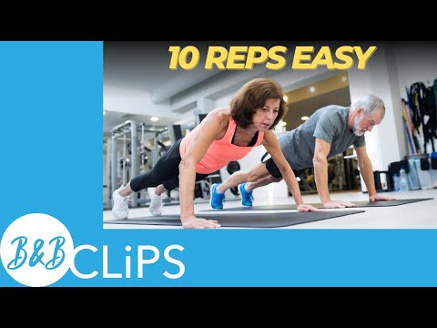 Best Push Ups For Beginners Or Over 60, You Can Do It pt 1