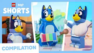 bluey s best moments compilation lego bluey lego little