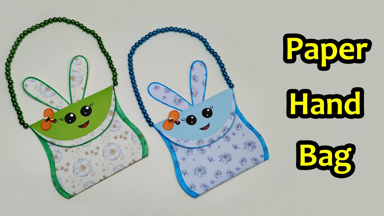 How To Make Kawaii Paper Gift Bag Cute Mini Paper Gift Bag DIY How To
