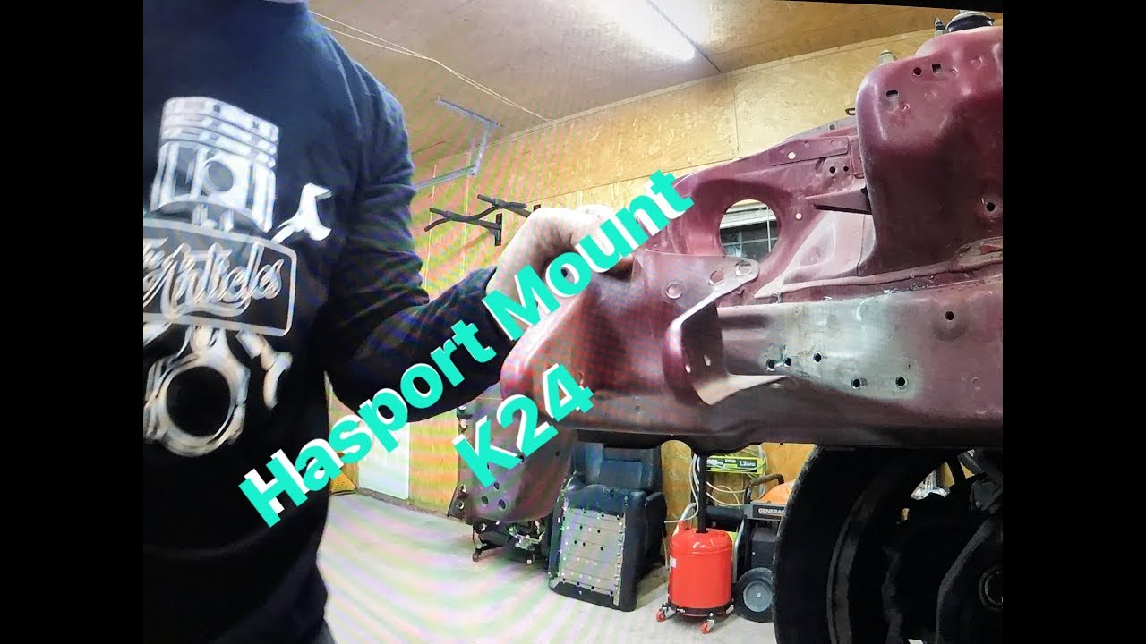 How to remove passenger side mount for k swap YouTube