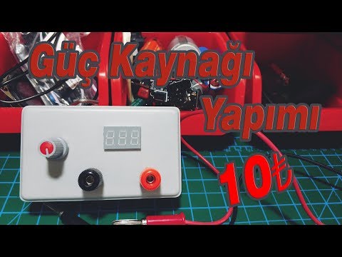 10 TL'ye Ayarlı Güç Kaynağı Yapımı - Power Supply (LM317) [Kendin Yap]