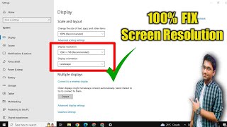 How to fix screen resolution problem windows 10 Easy Method (2023) screenshot 3
