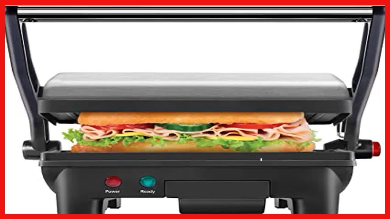 Great product -  Chefman Electric Panini Press Grill and Gourmet Sandwich Maker w/ Non-Stick Coated