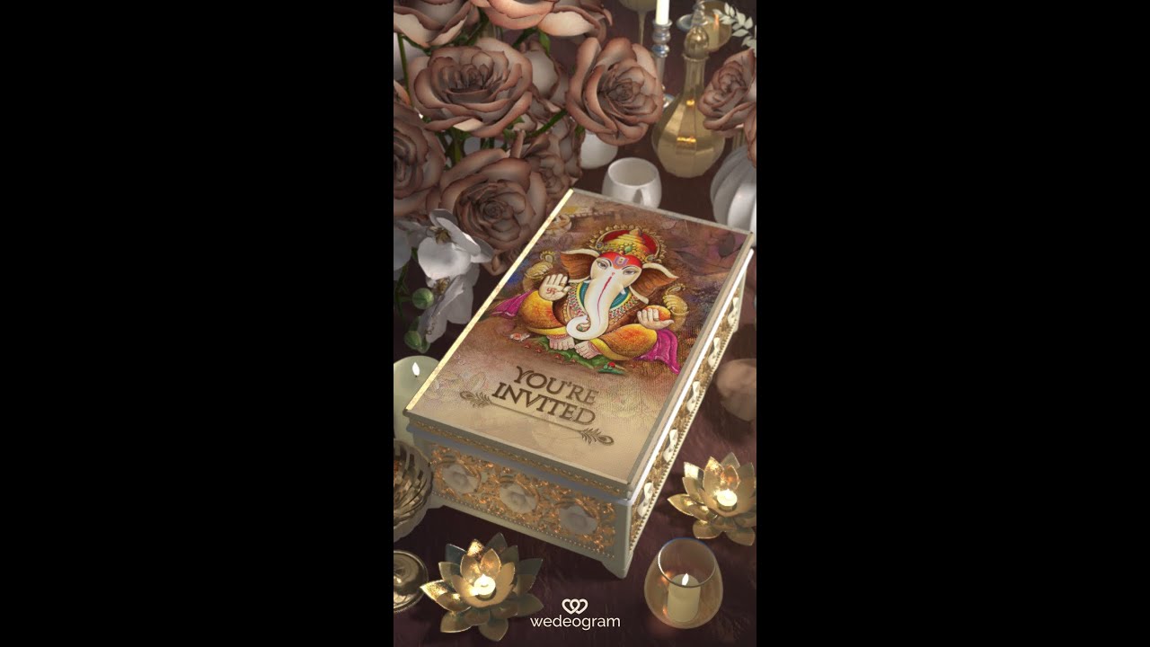 NIMANTRAN Wedding Invitation Video for the most Precious Day by WEDEOGRAM