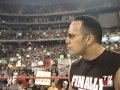 The Rock Calling oUt Triple H