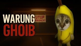 Bikin merinding....!! Orang ini makan diwarung ghoib?? || meme kucing horror