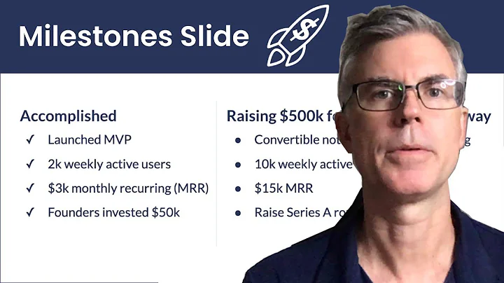 Best Slide to End Your Startup Pitch Deck for Investors [2020 Milestones Slide]