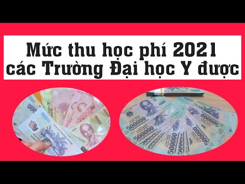 Mức thu học phí 2021 các Trường Đại học Y Dược - youtube