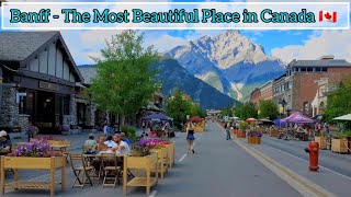 Banff Alberta Canada on Summer 2023 #canada #alberta #banff