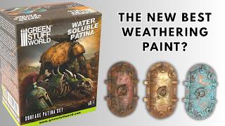 Testing Green Stuff World Water Soluble Patina Paints. Review and Painting Demo.