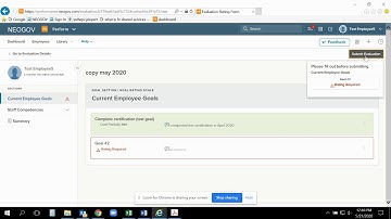 BRCTC NEOGOV Perform Employee Self Rating